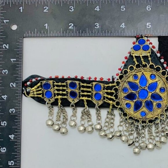 Handmade Ethnic Headpiece, Hair jewelry, Afghan Kuchi Headpiece Matha Patti, main image 6